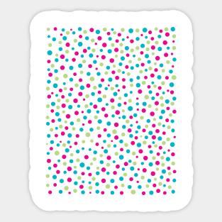 Confetti Dots Sticker